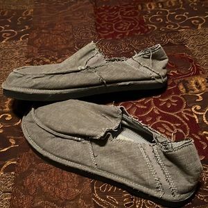 BKE Canvas Distressed Slip Ons